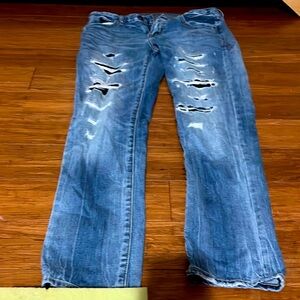 Never worn ripped jeans